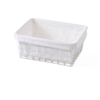 Panier de Rangement en Métal – Style Japonais pour Bureau ou Maison