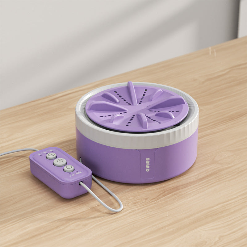 Mini Machine à Laver Portable – Turbine Ultrasonique USB