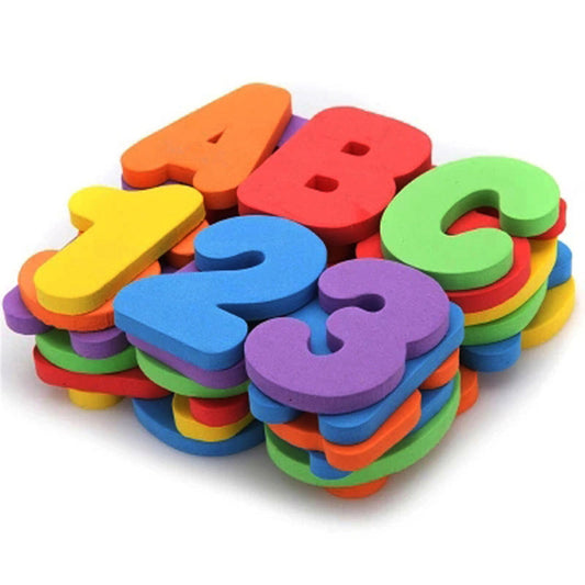 Les lettres & chiffres colorés