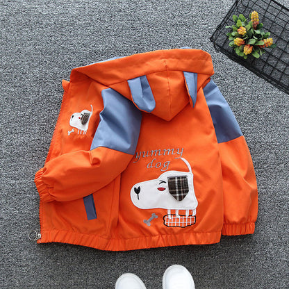 Veste Enfant Dessin Animé – Mi-saison Légère et Confortable