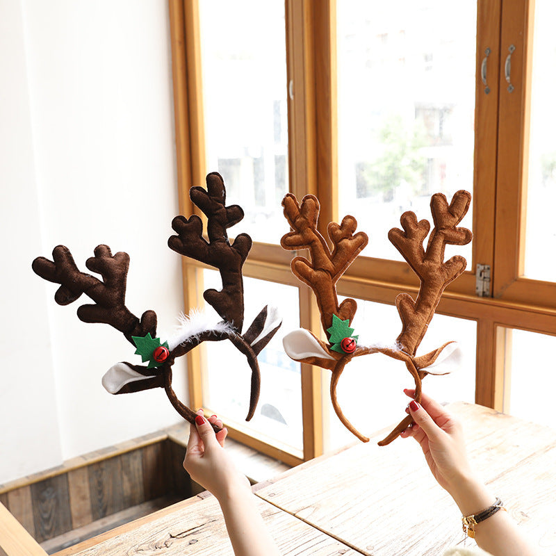 Serre-tête Bois de Renne – Accessoire de Noël Festif