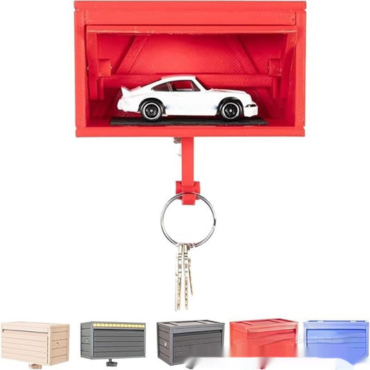 Porte-Clés Garage & Clé Voiture – Look Boîte à Télécommande