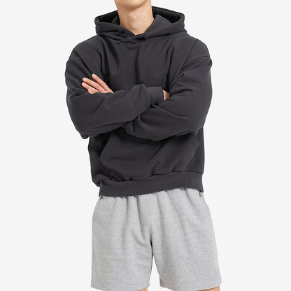 Sweat à capuche homme – Coton éponge épais et coupe décontractée