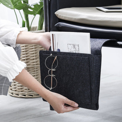 Poche de Rangement Suspendue pour Tête de Lit – Style Nordique