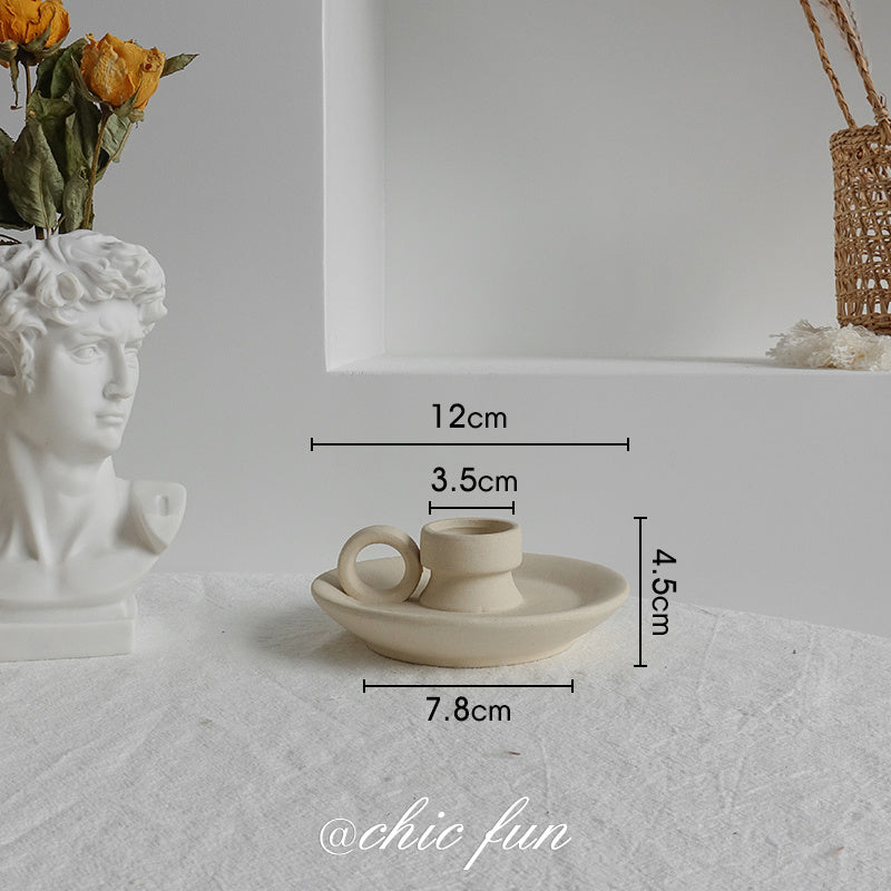Vase Déco en Céramique – Style Scandinave Mat