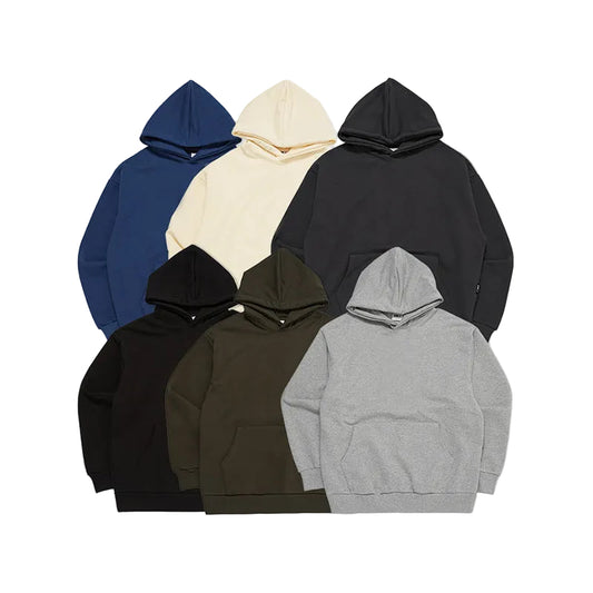 Le sweat à capuche oversize en coton