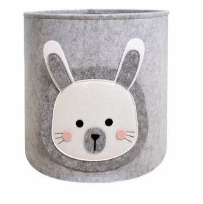 Panier de Rangement Cartoon en Feutrine – Pliable et Multifonction