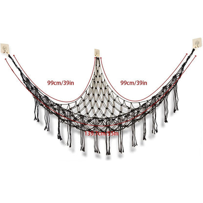 Filet de Rangement d’Angle – Style Nordique