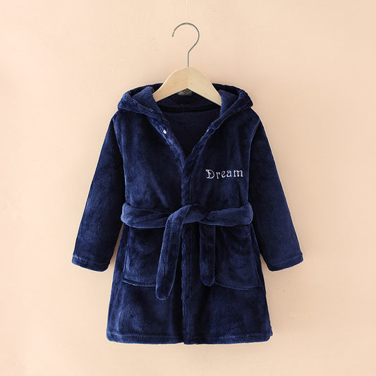 Peignoir enfant flanelle – dessin animé