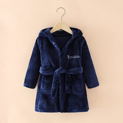 Peignoir enfant flanelle – dessin animé