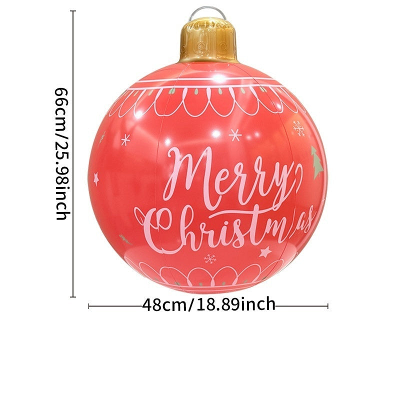 Inflatable Christmas Ball Outdoor Garden Christmas Decorations