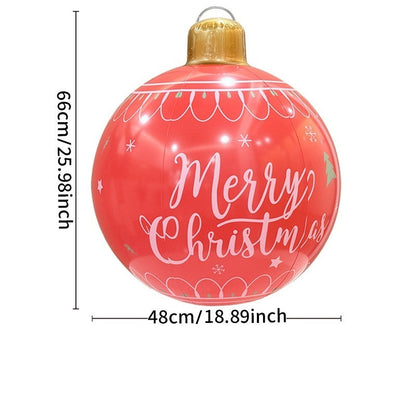 Inflatable Christmas Ball Outdoor Garden Christmas Decorations