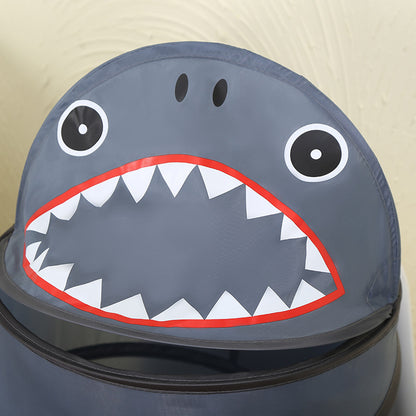 Panier de Rangement Pliable – Requin Gris (34×55 cm)