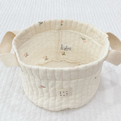 Sac de Rangement Bébé en Coton – Vêtements, Jouets, Couches