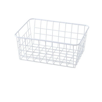 Panier de Rangement en Métal – Style Japonais pour Bureau ou Maison