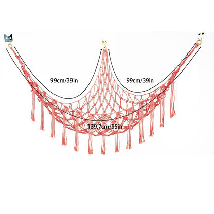 Filet de Rangement d’Angle – Style Nordique