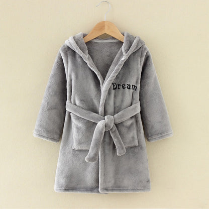 Peignoir enfant flanelle – dessin animé