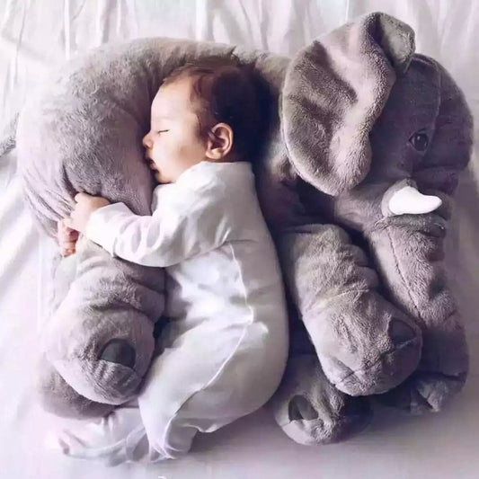 Housse Coussin Éléphant – Peluche Toute Douce pour Enfants & Bébé