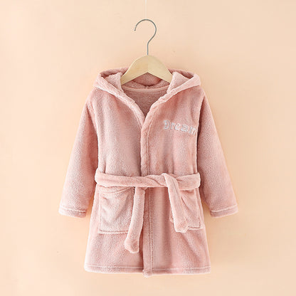 Peignoir enfant flanelle – dessin animé