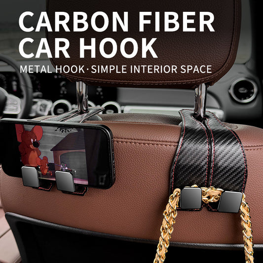Crochet de Voiture Repliable – Pour Sac, Vêtement ou Accessoire au Dos de Siège