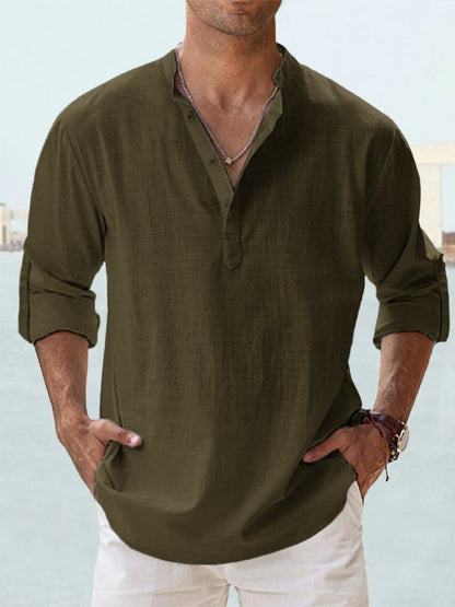 Chemise décontractée homme – Style ample et élégant au quotidien