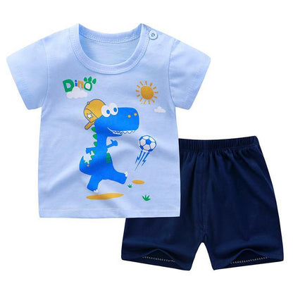 Ensemble coton 2 pièces unisexe – été