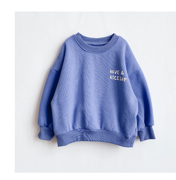 Sweat enfant polaire coréen – chaud & stylé