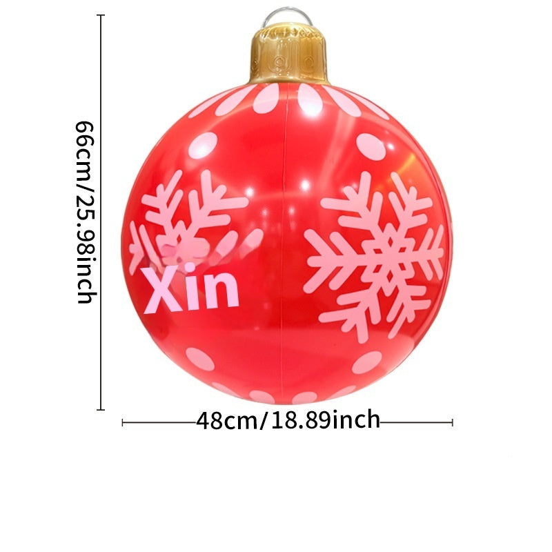 Inflatable Christmas Ball Outdoor Garden Christmas Decorations