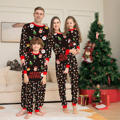 Pyjamas Familiaux de Noël – Tenues assorties pour toute la famille et le chien