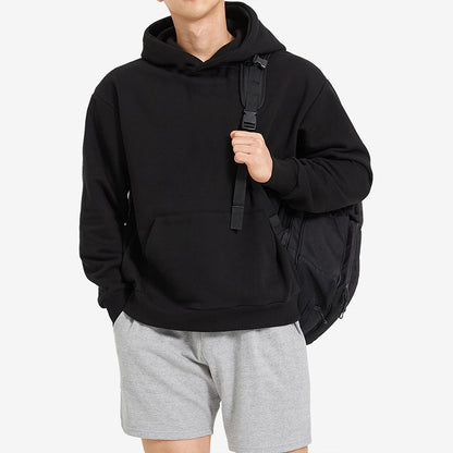 Sweat à capuche homme – Coton éponge épais et coupe décontractée