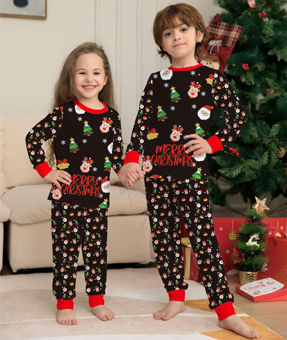 Pyjamas Familiaux de Noël – Tenues assorties pour toute la famille et le chien