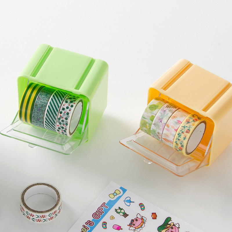 Boîte de Rangement Bureau – Pour Washi Tapes & Papeterie
