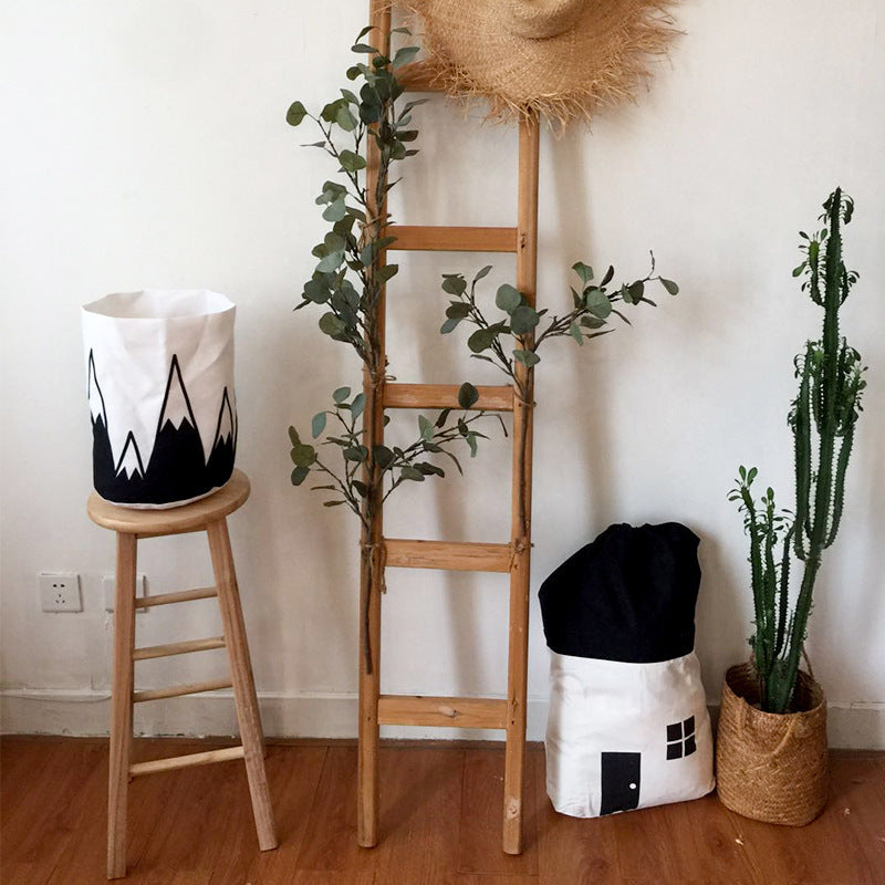 Sac de rangement avec décoration