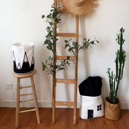 Sac de rangement avec décoration