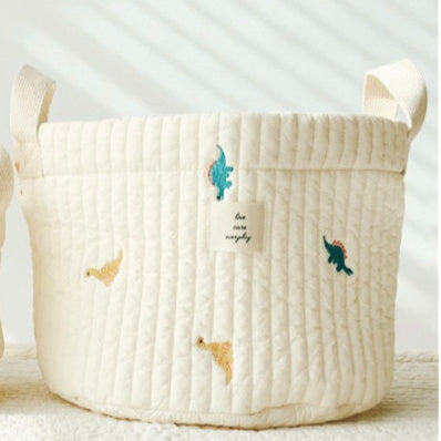 Sac de Rangement Bébé en Coton – Vêtements, Jouets, Couches