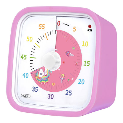 Horloge Timer Enfant Anti-Chute – Gestion du Temps Silencieuse et Ludique