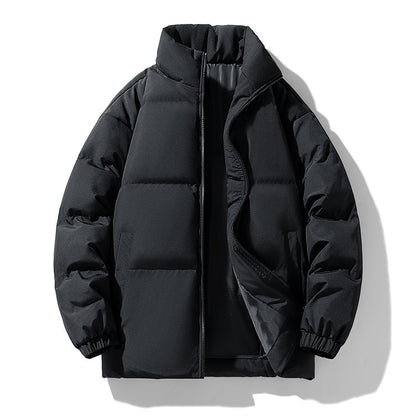 Veste homme matelassée chaude – col montant